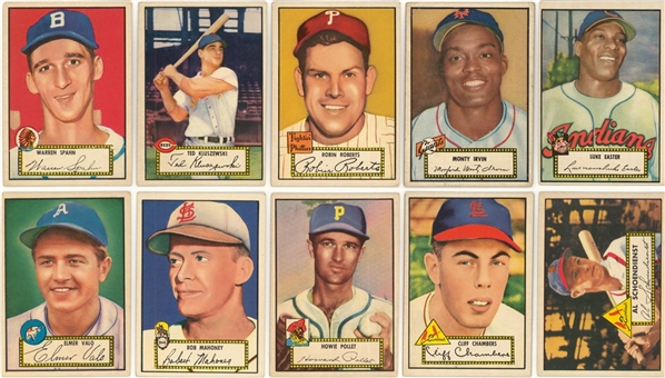 1952 Topps Collection (43) Including "Low Numbers"